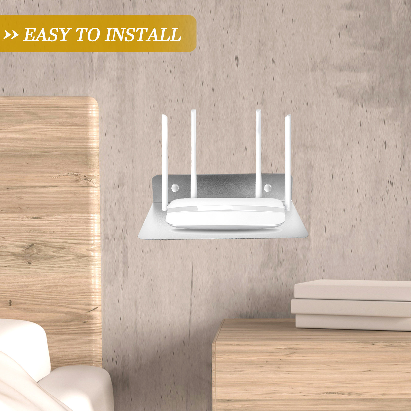 Wall Mount Shelf Small Floatin - Food Storage In Room のレビューと価格