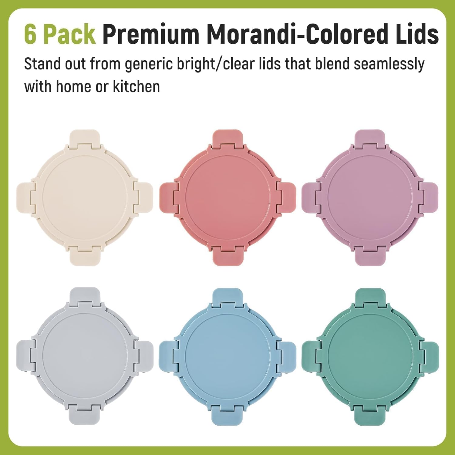 [UPGRADED LID] 6 Sets 3 Cup/24 - Food Storage Containers Set のレビューと価格