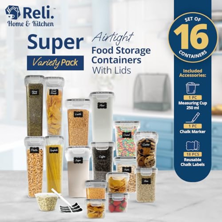 Airtight Food Storage Containe - Food Storage Containers Set のレビューと価格