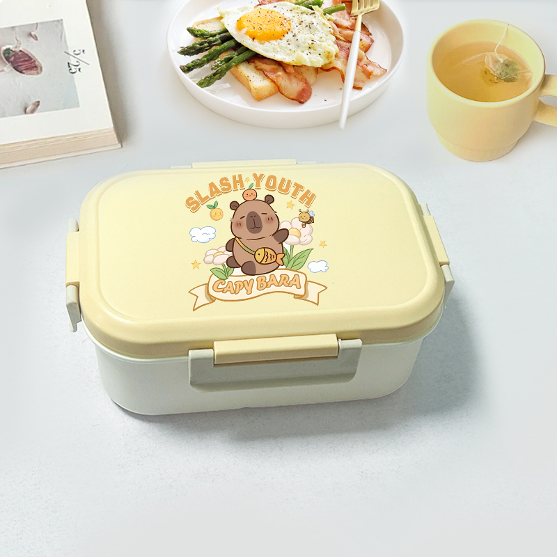 Capybara Bento Lunch Box Carto - Food Storage In Room のレビューと価格