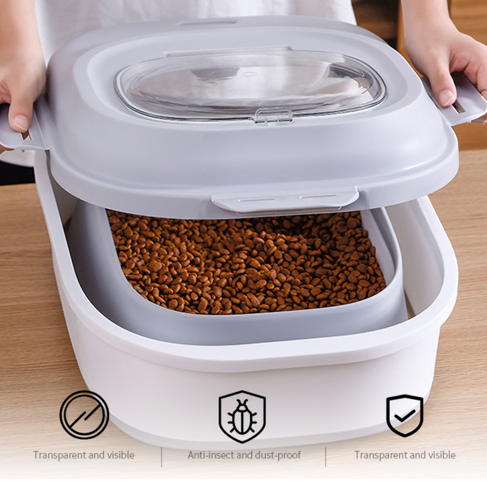 Collapsible Dry Cat Food Box 2 - Food Storage Box Large のレビューと価格