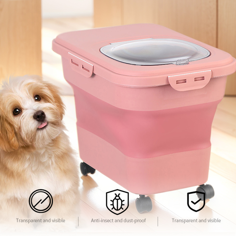Collapsible Dry Cat Food Box 2 - Food Storage Box Large のレビューと価格