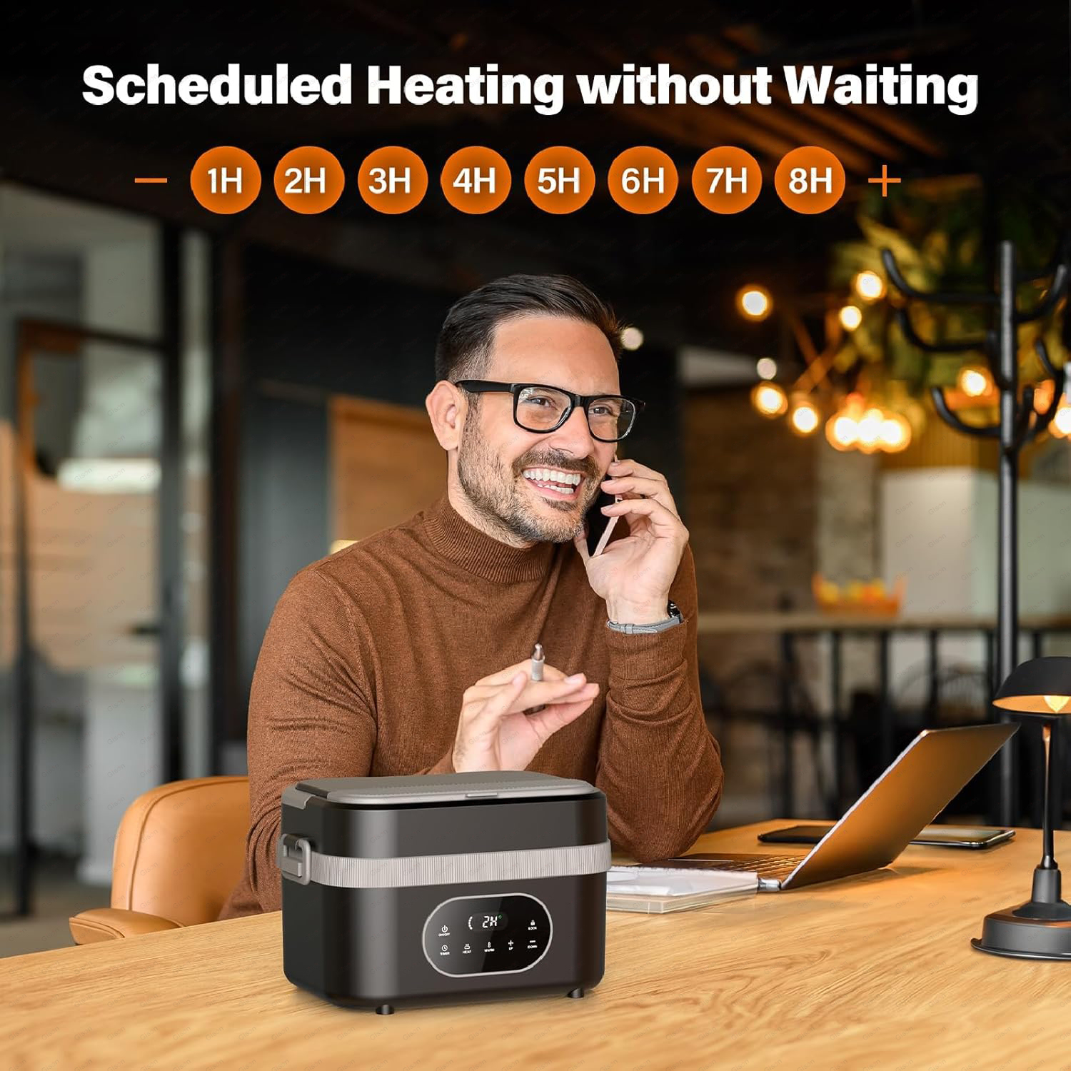 Gison 1.5L Electric Heated Lun - Food Storage Warmer のレビューと価格