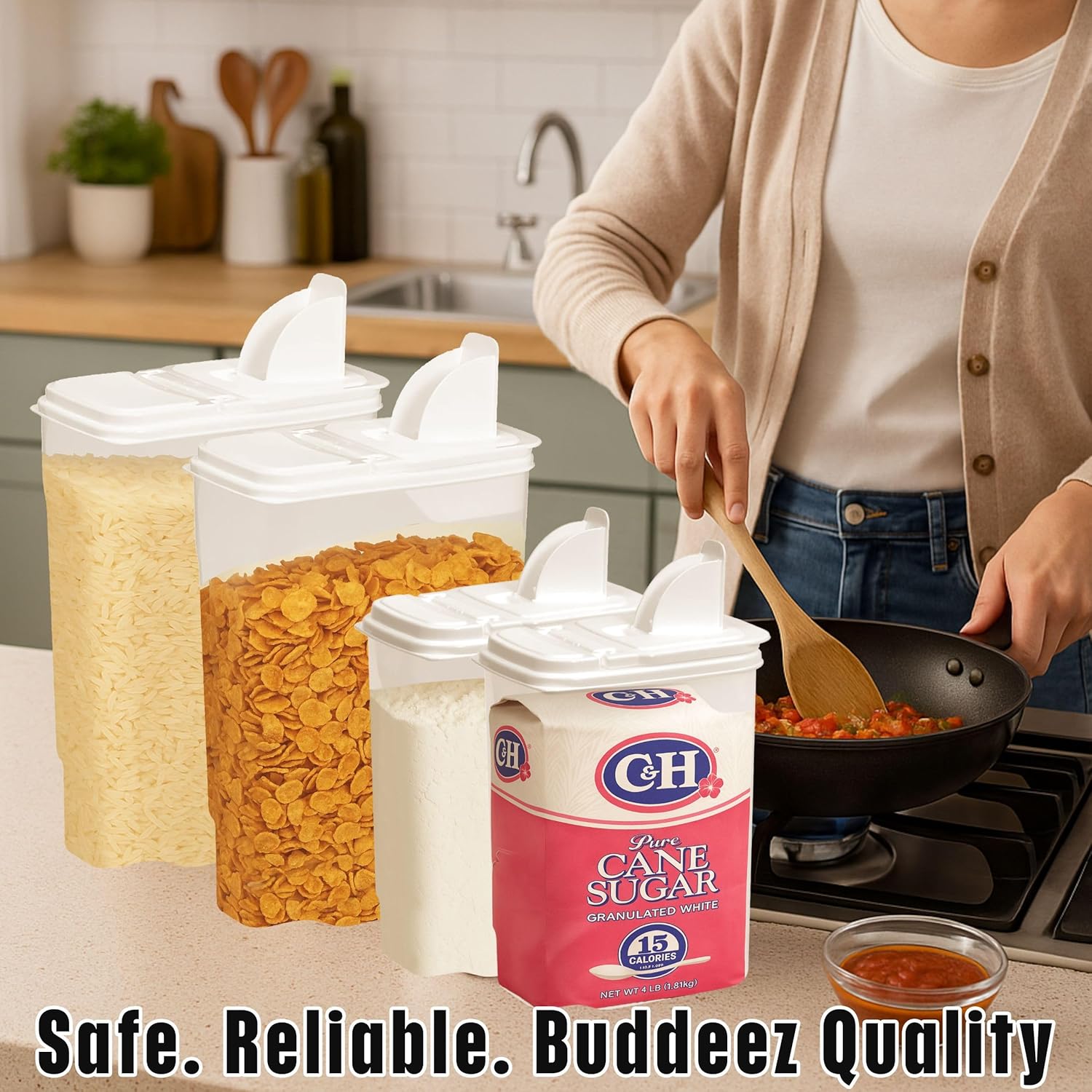 Bag In All Purpose Food 4 Piec - Food Storage Quart Containers のレビューと価格