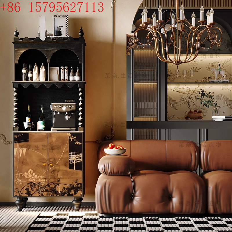 Food and wine cabinet Coffee c - Food Storage In Room のレビューと価格
