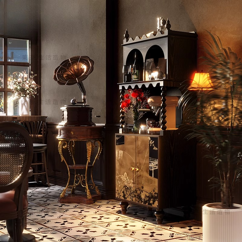 Food and wine cabinet Coffee c - Food Storage In Room のレビューと価格