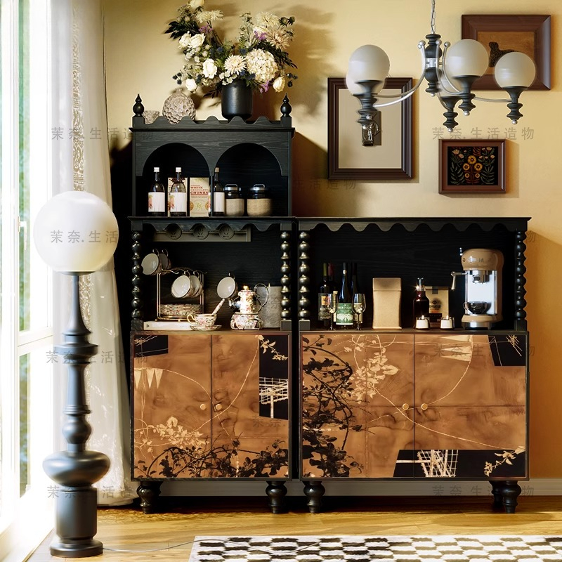 Food and wine cabinet Coffee c - Food Storage In Room のレビューと価格
