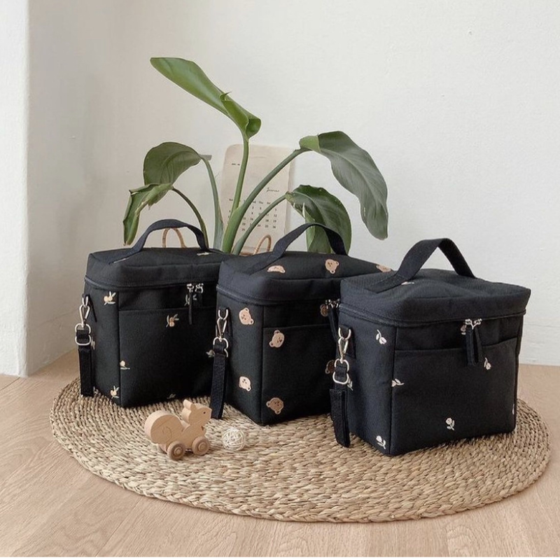 Bear Embroidery Baby Stroller  - Food Storage In Cooler のレビューと価格