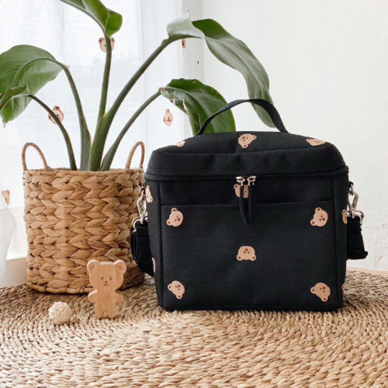 Bear Embroidery Baby Stroller  - Food Storage In Cooler のレビューと価格